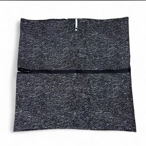 Lululemon Vinyasa Scarf in a black and white heathred colorway - OSFA